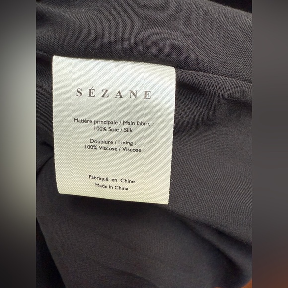 Sézane Silk Slip Dress - Picture 3 of 3